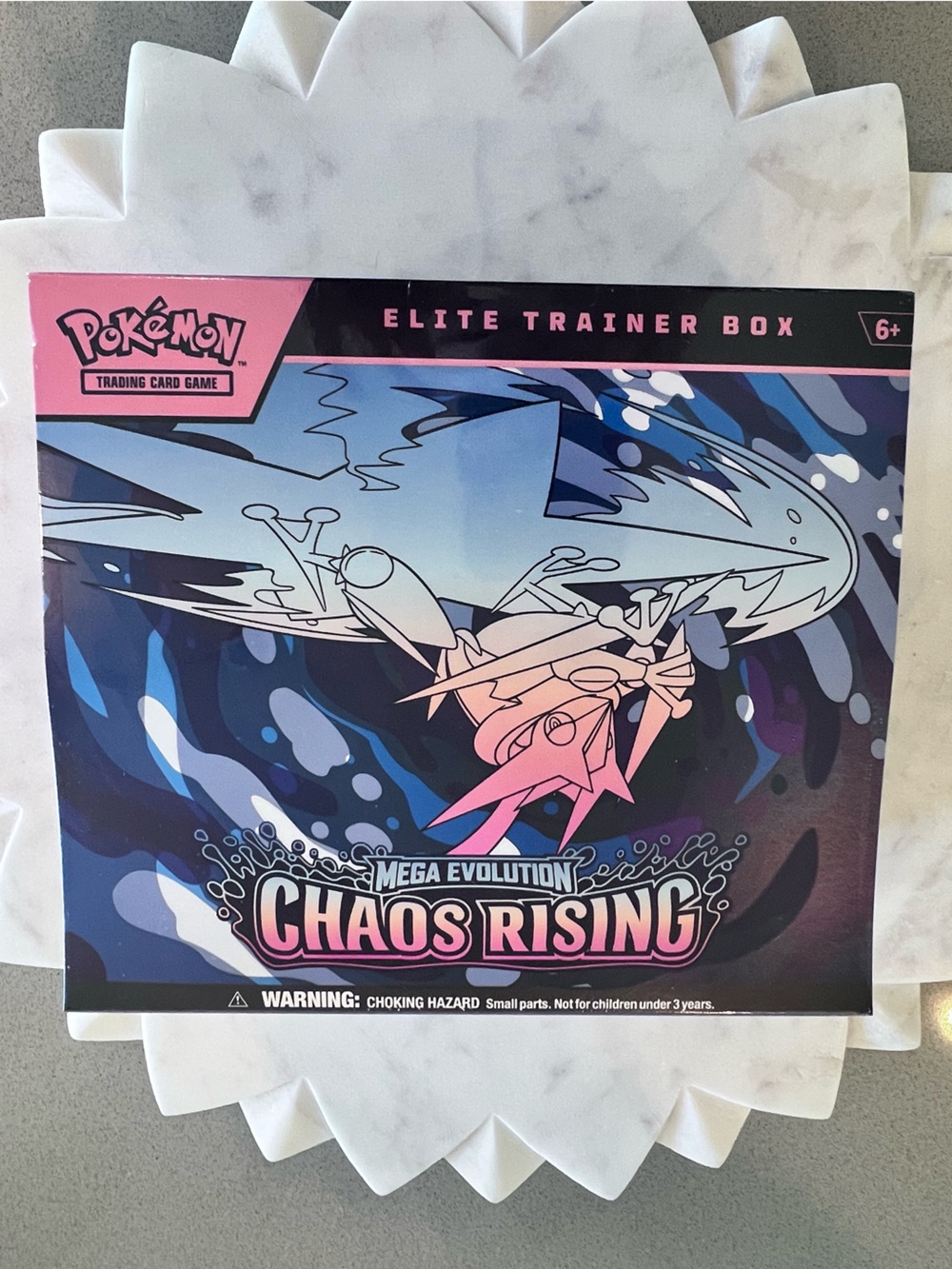 Pokémon Mega Evolution Chaos Rising Elite Trainer Box Greninja Factory Sealed